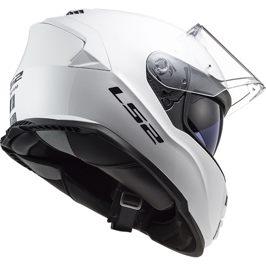 HELMA LS2 FF800 STORM SOLID WHITE                                                                                                                                                                                                                         