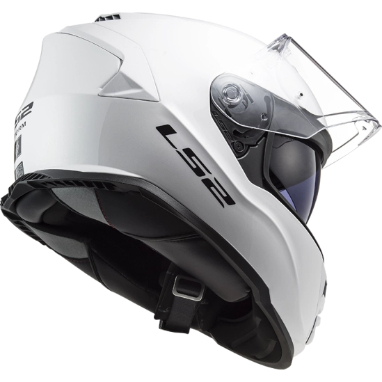 HELMA LS2 FF800 STORM SOLID WHITE                                                                                                                                                                                                                         