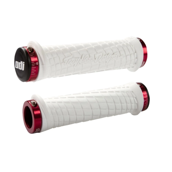 Rukojeti  na čtyřkolku ODI TLD white lock                                                                                                                                                                                                                 