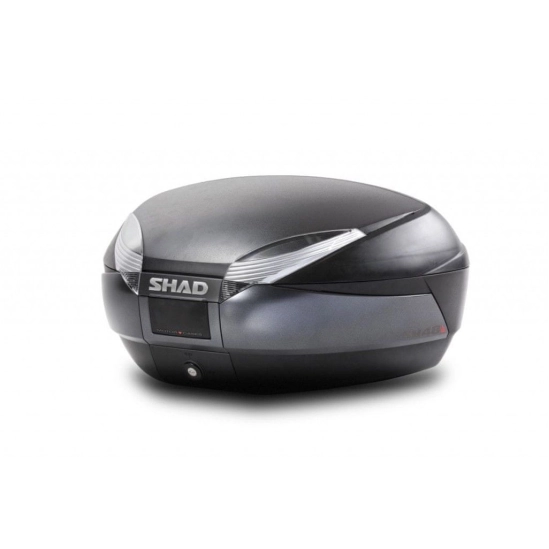 Vrchní kufr na motorku SHAD SH48 černý                                                                                                                                                                                                                    