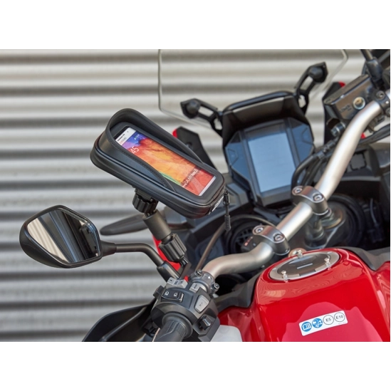 Držák na chytré telefony SHAD 180x90mm  na zpětné zrcátko                                                                                                                                                                                                 