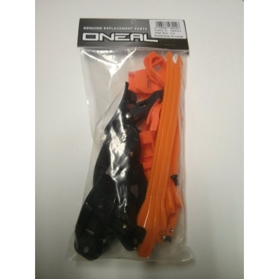 Náhradní pásky + přesky pro boty RIDER oranžové                                                                                                                                                                                                           