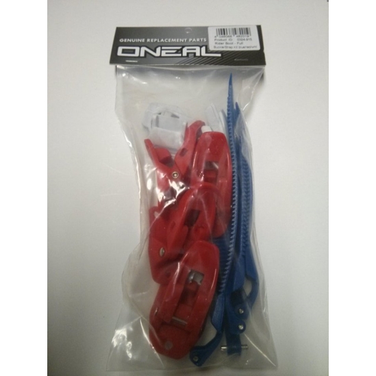 Náhradní pásky + přesky pro boty RIDER modrá, červená, bílá                                                                                                                                                                                               