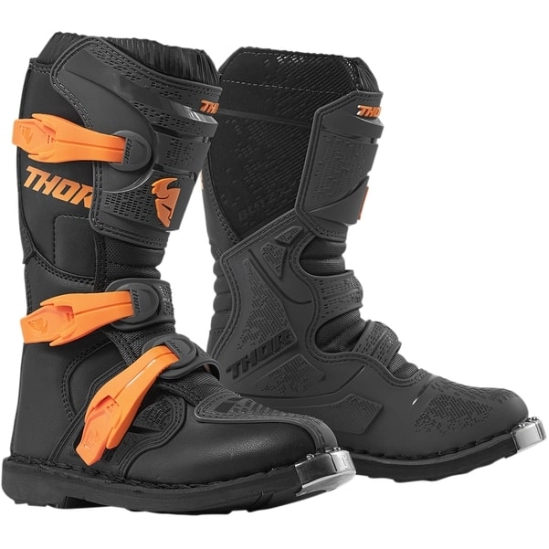 Dětské motokrosové boty Mini Blitz XP CHARCOAL/ORANGE