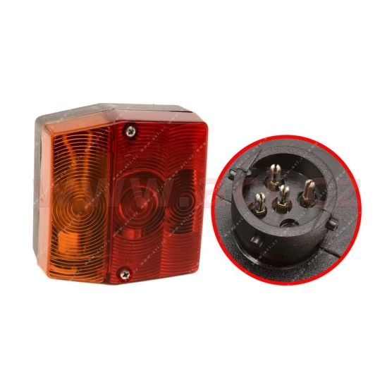 Světlo zadní čtverec                                                                                                                                                                                                                                      