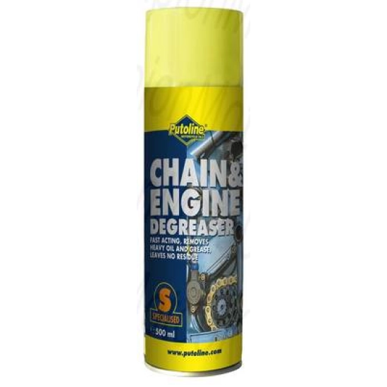 Putoline čistič řetězu a motoru  500ml odmašťovač                                                                                                                                                                                                         