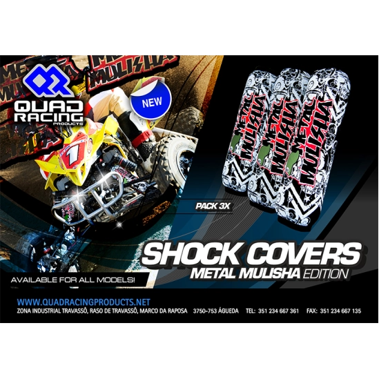 Návleky na tlumiče Metal Mulisha pro Suzuki LTR 450                                                                                                                                                                                                       