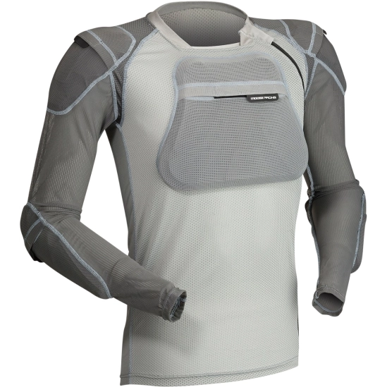 Triko s chranici XCR Jersey šedé MOOSE