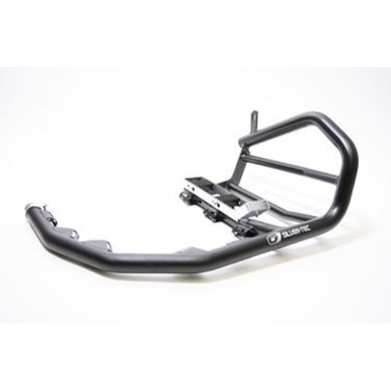 Nášlapy SilverTec pro Kawasaki KFX 700 - černé