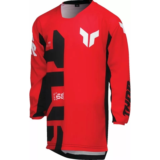 Dres dětský THOR LAUNCH FORGE Jersey vel. S/M červený