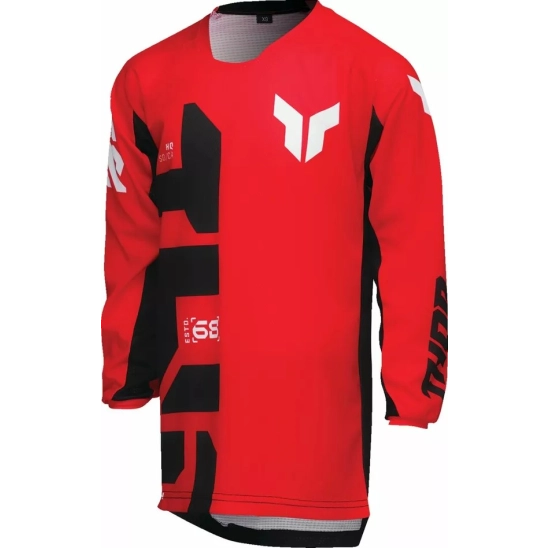 Dres dětský THOR LAUNCH FORGE Jersey vel. S/M červený