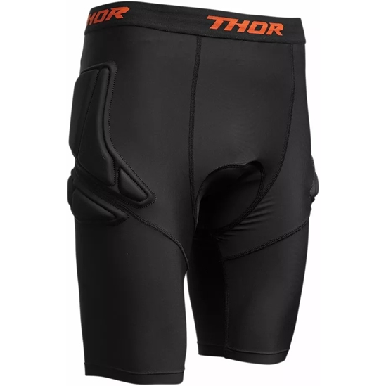 Kraťasy chrániče Thor - černé vel. M