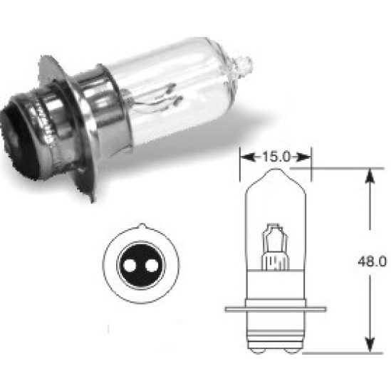Žárovka předního světla pro čtyřkolky Yamaha                                                                                                                                                                                                              