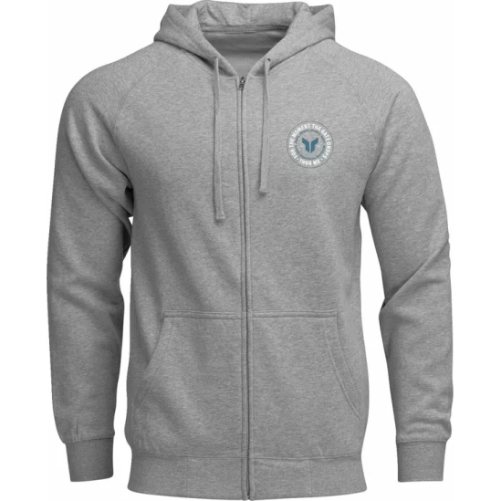 Mikina THOR Hoodie Zip-up šedá vel. L