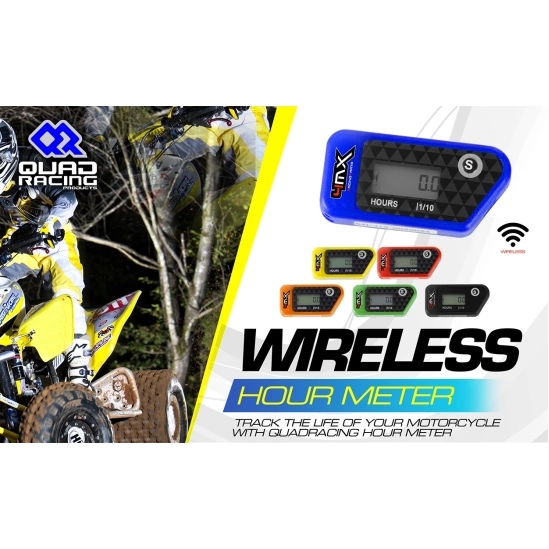 Počitadlo motohodin 4MX Black                                                                                                                                                                                                                             