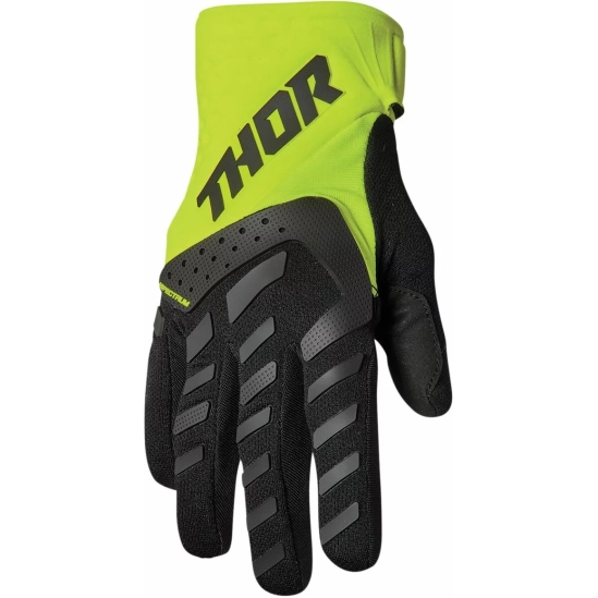 Rukavice THOR SPECTRUM černá/zelená XXL