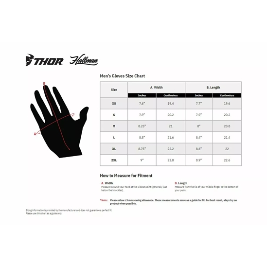 Rukavice THOR Spectrum 4XL