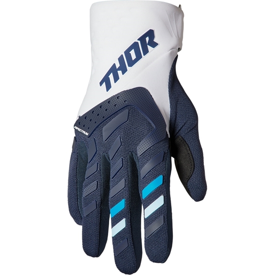 Dámské rukavice THOR SPECTRUM WHITE/MIDNIGHT L
