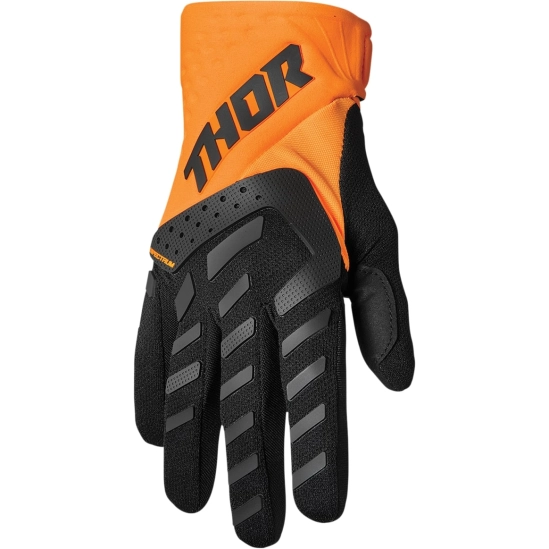 Dětské rukavice THOR SPECTRUM oranžová černá XXS