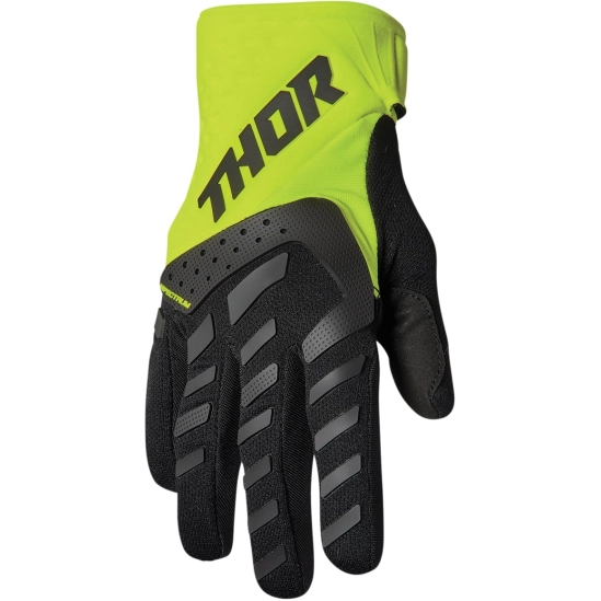 Dětské rukavice THOR SPECTRUM zelená černá XXS