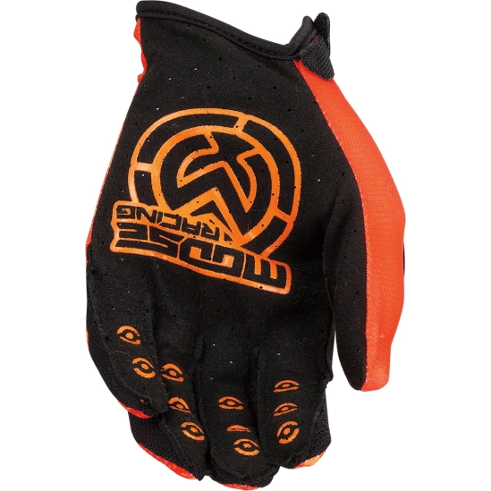 Rukavice MOOSE Dětské oranžové XS