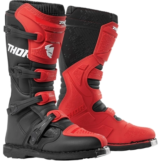 Motocrossové Boty THOR Blitz XP RED/BLACK