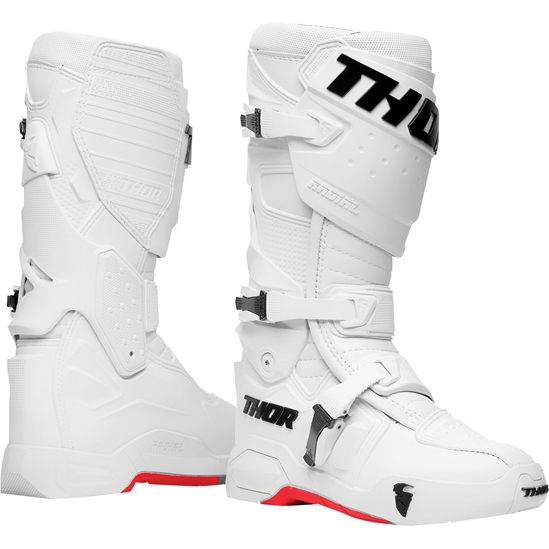 Motokrosové boty THOR BLITZ S4 OFFROAD BOOTS WHITE vel. 7