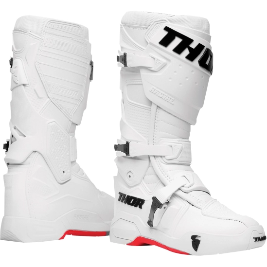 Motokrosové boty THOR BLITZ S4 OFFROAD BOOTS WHITE vel. 7
