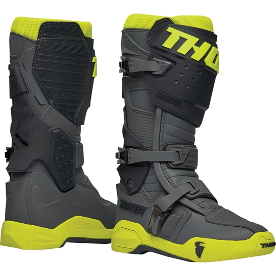 Motokrosové boty THOR RADIAL RED 14