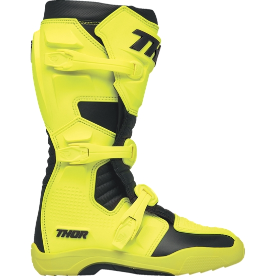 Motocrossové Boty THOR Blitz XR - žlutá neon/černá vel. 10