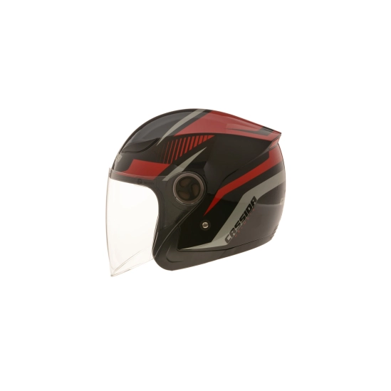 Helma Cassida Reflex (ČERNÁ/ČERVENÁ/ŠEDÁ)