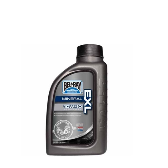 Bel-Ray EXL mineral 4t engine oil 10w 40                                                                                                                                                                                                                  