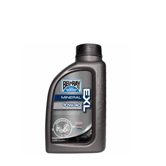 Bel-Ray EXL mineral 4t engine oil 10w 40                                                                                                                                                                                                                  
