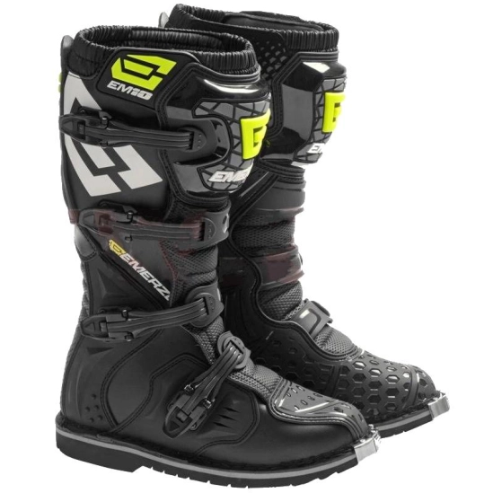 Boty  EMERZE (ČERNÉ/ŽLUTÉ FLUO)