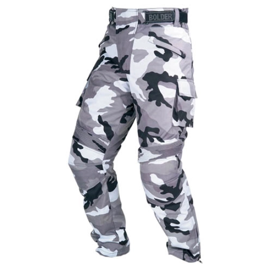 BOLDER 548 Kalhoty Enduro maskáč