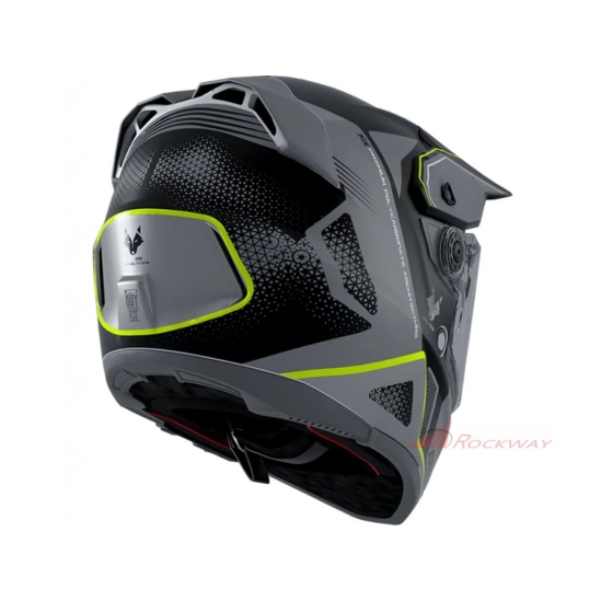 Helma Enduro AXXIS WOLF DS roadrunner B2 lesklá šedá