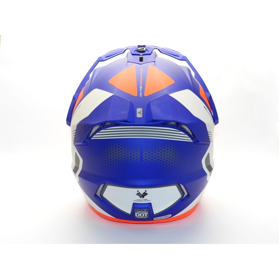 Helma Enduro AXXIS WOLF DS roadrunner C7 matná modrá