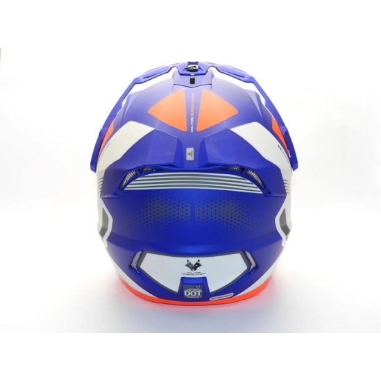 Helma Enduro AXXIS WOLF DS  roadrunner C7 matná modrá