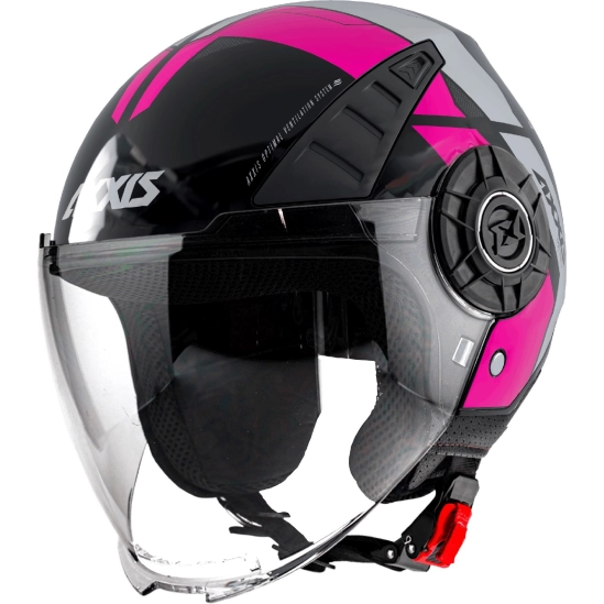 Helma Otevřená AXXIS METRO ABS cool b8 lesklá růžová