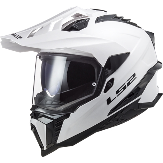 Helma LS2 MX701 EXPLORER SOLID 06 bílá vel. L