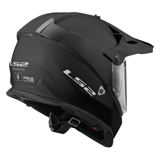 Helma LS2 MX436 PIONEER SOLID Matt Black