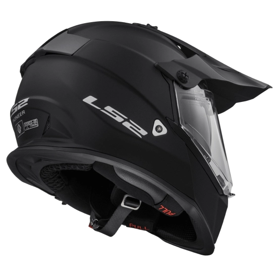 Helma LS2 MX436 PIONEER SOLID Matt Black