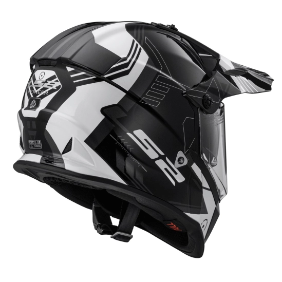 Helma LS2 MX436 PIONEER TRIGGER Titanium Black White