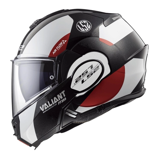 Helma LS2 FF399 VALIANT AVANT WHITE BLACK RED