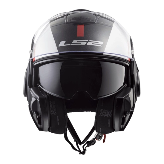 Helma LS2 FF399 VALIANT AVANT WHITE BLACK RED