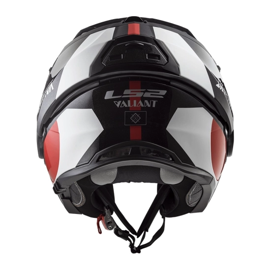 Helma LS2 FF399 VALIANT AVANT WHITE BLACK RED