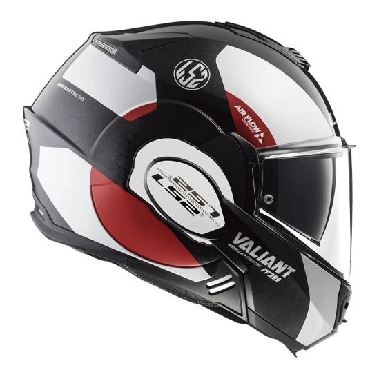 Helma LS2 FF399 VALIANT AVANT WHITE BLACK RED