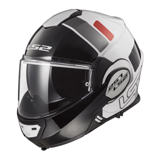 Helma LS2 FF399 VALIANT PROX WHITE BLACK RED