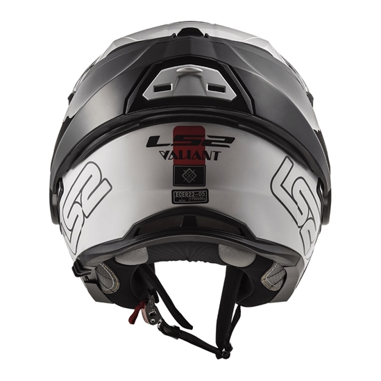 Helma LS2 FF399 VALIANT PROX WHITE BLACK RED