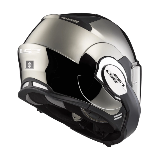 Helma LS2 FF399 VALIANT GLOSS CHROME